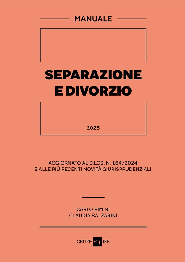 Separazione e divorzio 2025 - Librerie.coop Separazione e divorzio 2025 - Librerie.coop