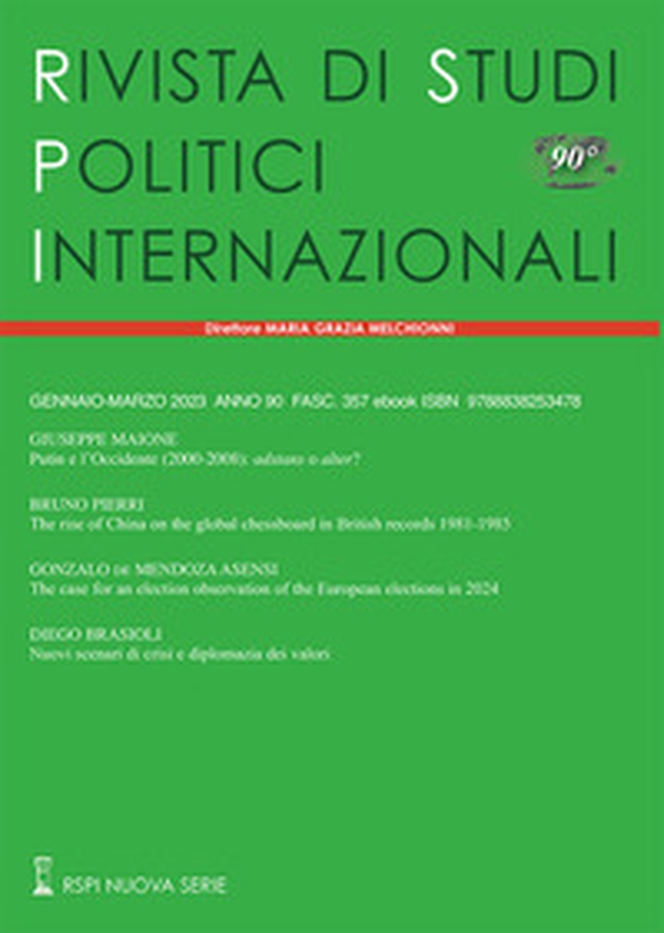 Rivista di studi politici internazionali - Vol. 1 - Librerie.coop Rivista di studi politici internazionali - Vol. 1 - Librerie.coop