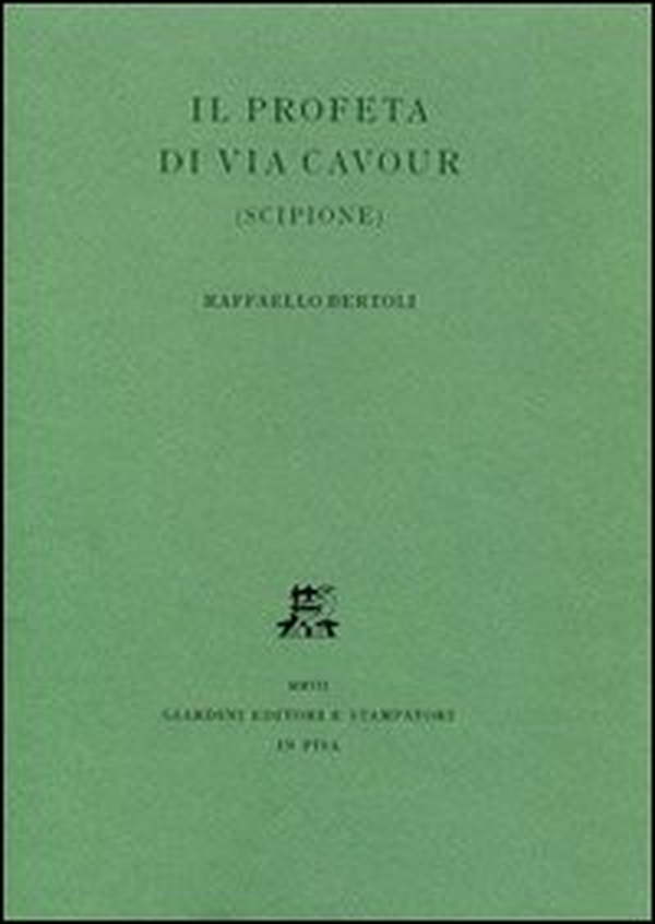 Il profeta di via Cavour (Scipione) - Librerie.coop Il profeta di via Cavour (Scipione) - Librerie.coop