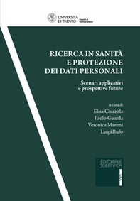Ricerca in sanità e protezione dei dati personali. Scenari applicativi e prospettive future - Librerie.coop