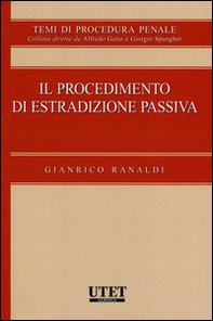 Il procedimento di estradizione passiva - Librerie.coop Il procedimento di estradizione passiva - Librerie.coop