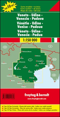 Veneto. Venezia-Padova 1:150.000 - Librerie.coop