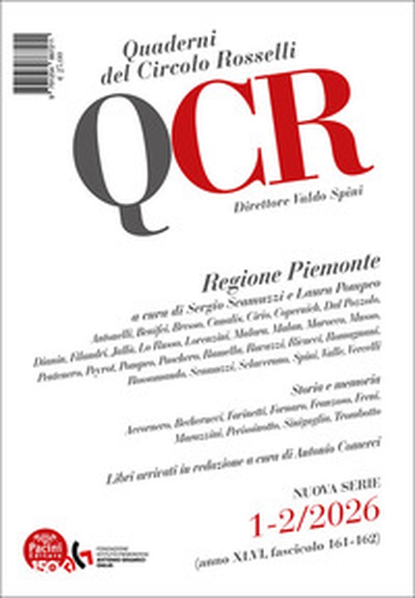 QCR. Quaderni del Circolo Rosselli - Vol. 1 - Librerie.coop