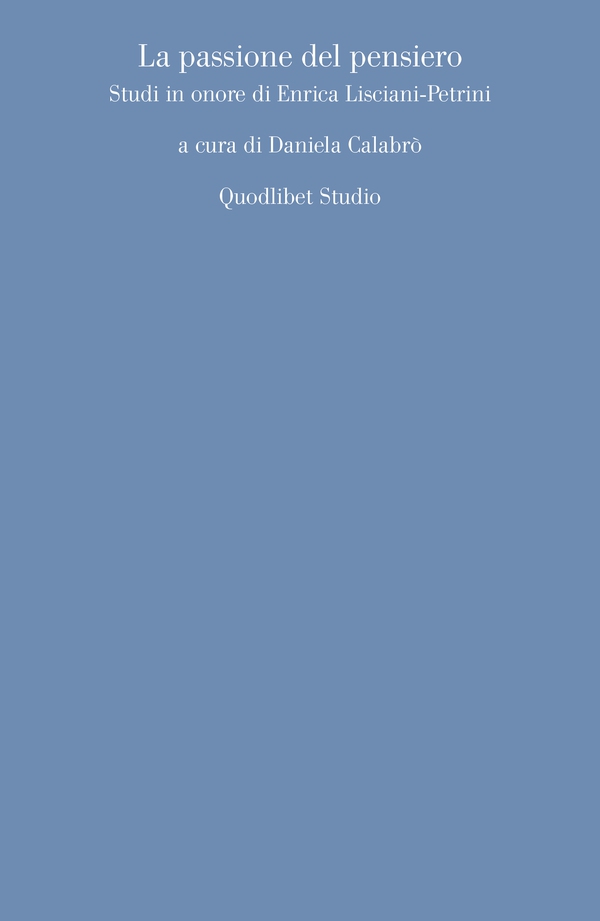 La passione del pensiero - Librerie.coop