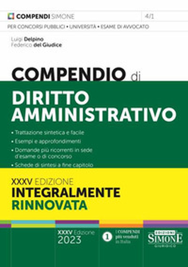 Compendio di diritto amministrativo - Librerie.coop Compendio di diritto amministrativo - Librerie.coop