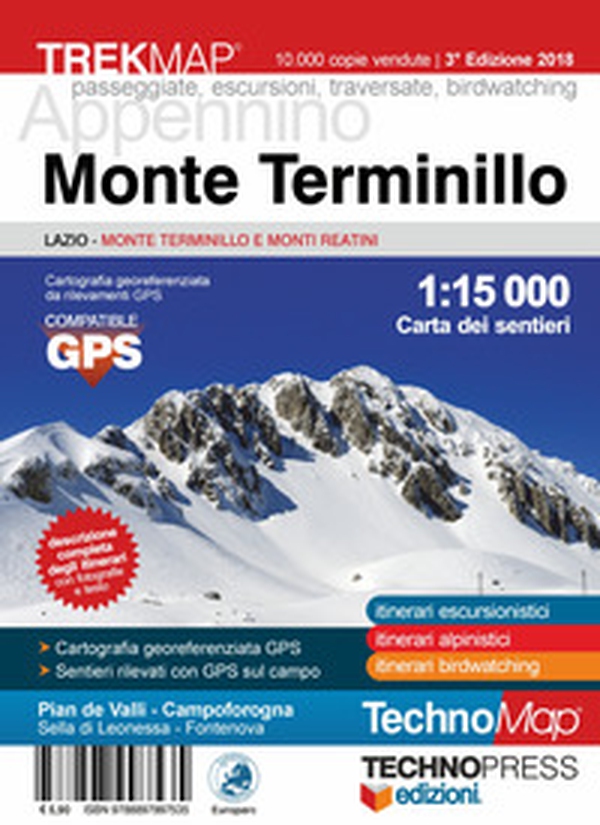 Monte Terminillo. Carta dei sentieri - Librerie.coop Monte Terminillo. Carta dei sentieri - Librerie.coop