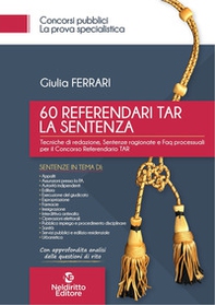 60 referendari TAR. La sentenza - Librerie.coop