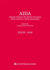 Aida. Annali italiani del diritto d'autore, della cultura e dello spettacolo - Vol. 28 - Librerie.coop