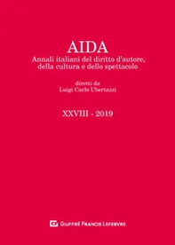 Aida. Annali italiani del diritto d'autore, della cultura e dello spettacolo - Vol. 28 - Librerie.coop
