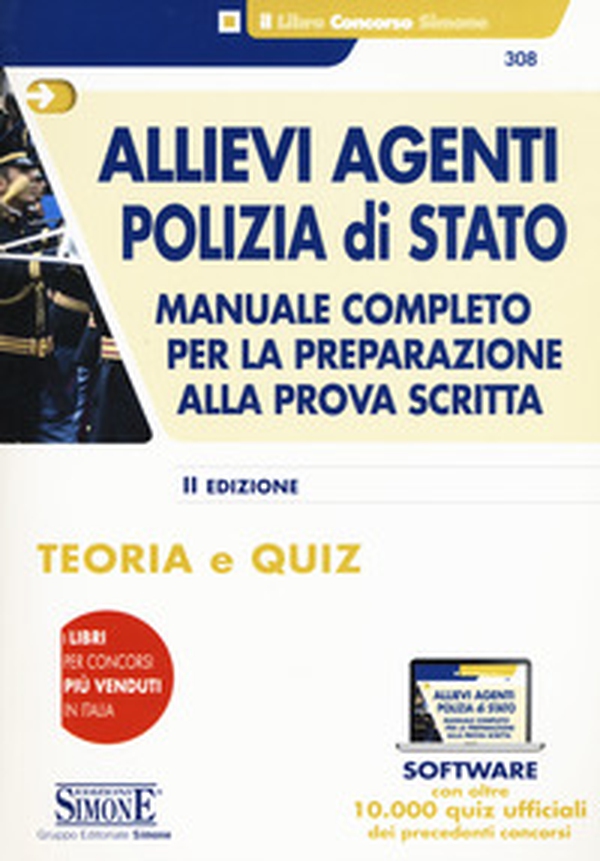 Allievi agenti Polizia di Stato. Manuale completo per la preparazione alla prova scritta. Teoria e quiz - Librerie.coop Allievi agenti Polizia di Stato. Manuale completo per la preparazione alla prova scritta. Teoria e quiz - Librerie.coop