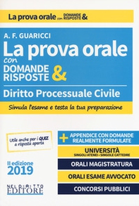 Diritto processuale civile. La prova orale con domande & risposte - Librerie.coop