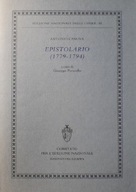 Epistolario (1779-1794) - Librerie.coop
