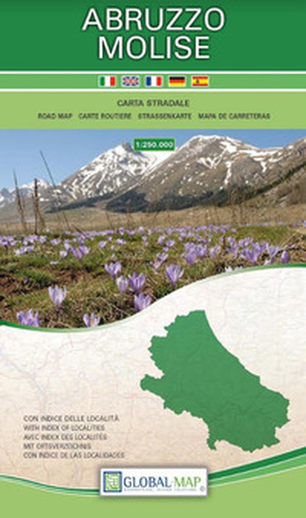 Abruzzo-Molise. Carta stradale della regione 1:250.000 - Librerie.coop Abruzzo-Molise. Carta stradale della regione 1:250.000 - Librerie.coop
