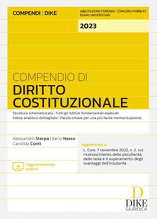 Compendio di diritto costituzionale - Librerie.coop Compendio di diritto costituzionale - Librerie.coop