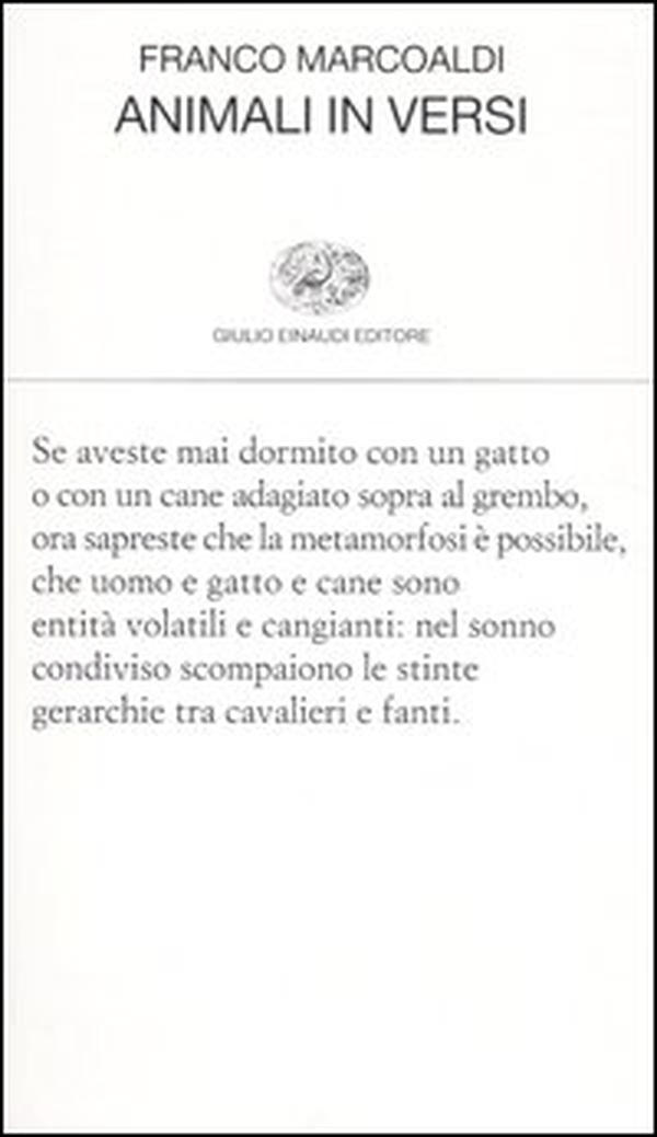 Animali in versi - Librerie.coop Animali in versi - Librerie.coop