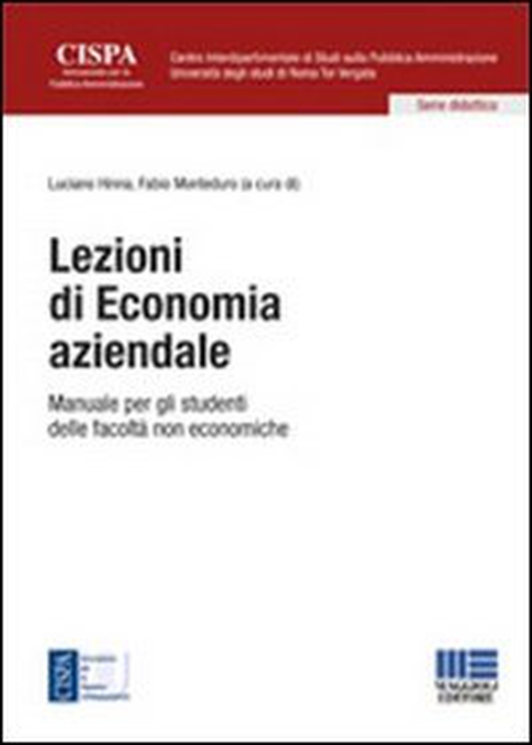 Lezioni di economia aziendale. Manuale per gli studenti delle facoltà non economiche - Librerie.coop Lezioni di economia aziendale. Manuale per gli studenti delle facoltà non economiche - Librerie.coop