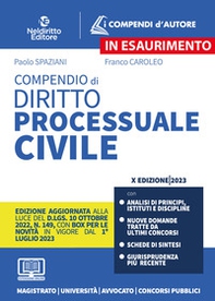 Compendio di diritto processuale civile - Librerie.coop