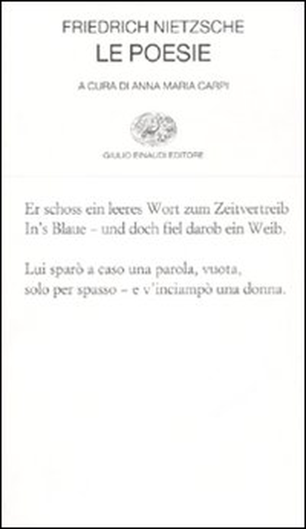 Le poesie. Testo tedesco a fronte - Librerie.coop Le poesie. Testo tedesco a fronte - Librerie.coop