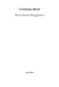 Herederos Boggiano - Librerie.coop