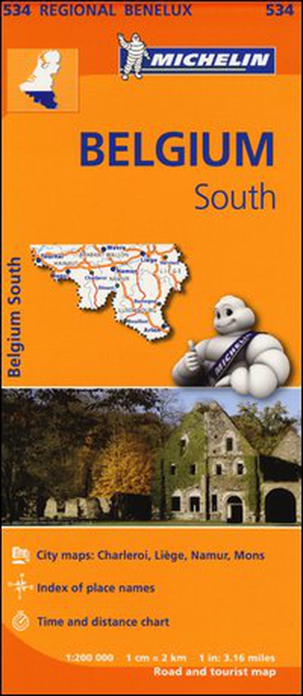 Belgium South 1:200.000 - Librerie.coop Belgium South 1:200.000 - Librerie.coop