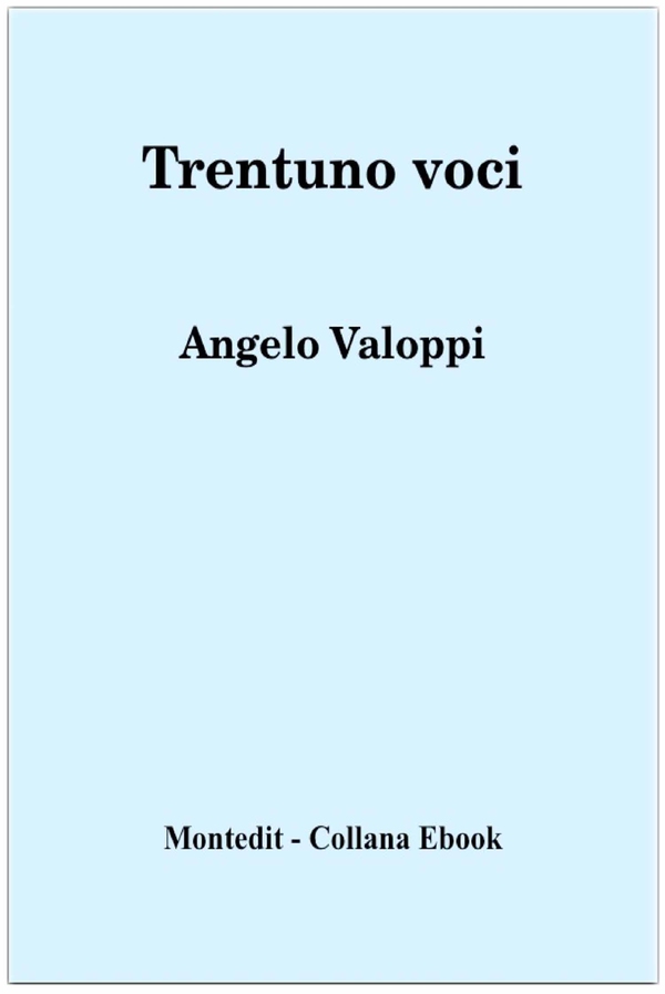 Trentuno voci - Librerie.coop Trentuno voci - Librerie.coop