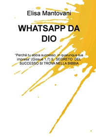 WHATSAPP DA DIO - Librerie.coop