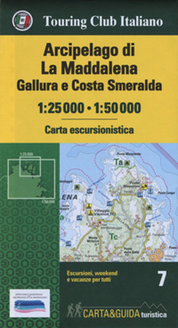 Arcipelago di La Maddalena, Gallura e Costa Smeralda 1:25.000-1:50.000 - Librerie.coop Arcipelago di La Maddalena, Gallura e Costa Smeralda 1:25.000-1:50.000 - Librerie.coop