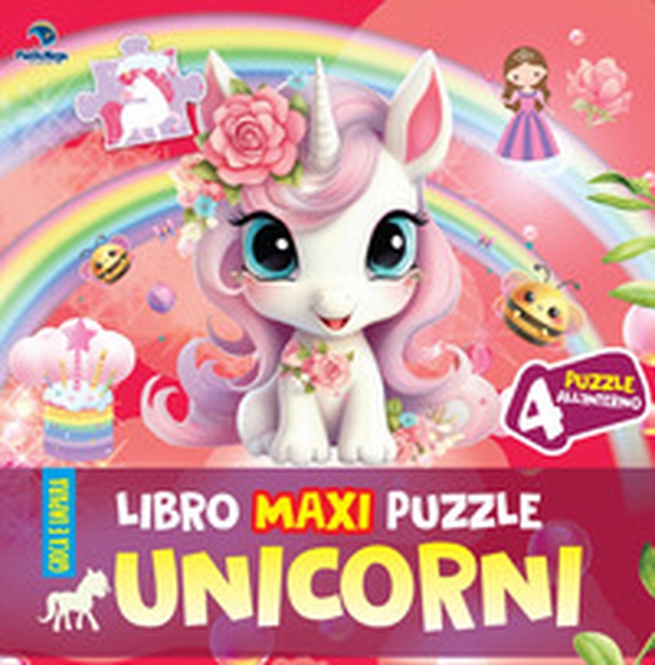 Unicorni. Libro maxi puzzle - Librerie.coop