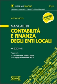 Manuale di contabilità e finanza degli enti locali - Librerie.coop