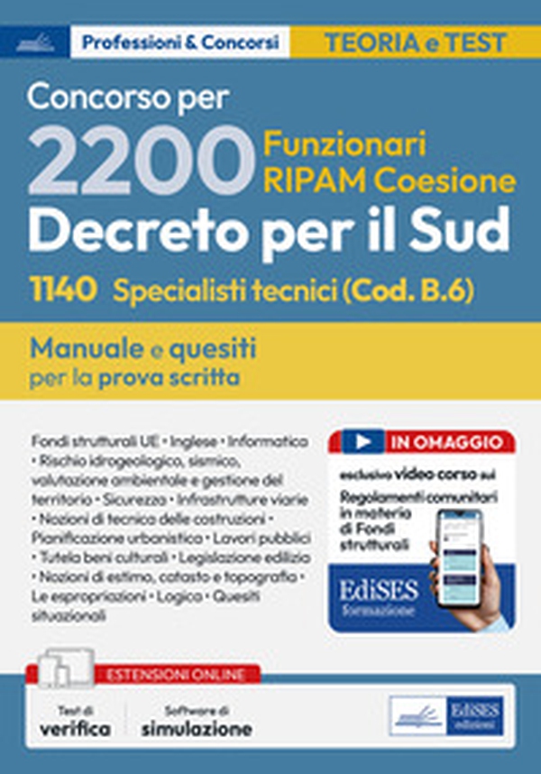 Concorso RIPAM. 1140 specialisti tecnici. Manuale per la prova scritta - Librerie.coop Concorso RIPAM. 1140 specialisti tecnici. Manuale per la prova scritta - Librerie.coop