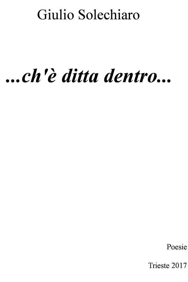 ...ch'è ditta dentro - Librerie.coop ...ch'è ditta dentro - Librerie.coop