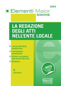 La redazione degli atti nell'ente locale - Librerie.coop