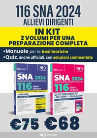 Concorso 116 allievi dirigenti SNA 2024. Manuale per la preparazione al concorso + Quiz commentati e batterie di simulazioni per la prova preselettiva - Librerie.coop