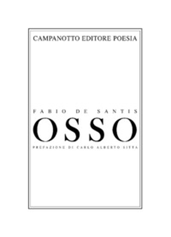 Osso - Librerie.coop Osso - Librerie.coop