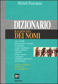 Dizionario ragionato dei nomi - Librerie.coop
