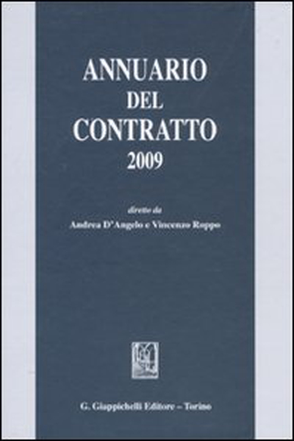 Annuario del contratto 2009 - Librerie.coop Annuario del contratto 2009 - Librerie.coop