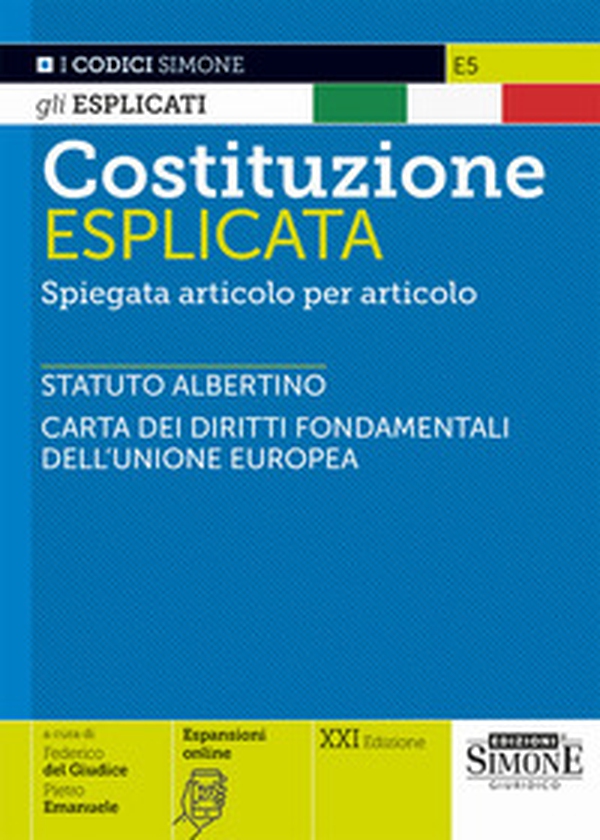 Costituzione esplicata. Spiegata articolo per articolo - Librerie.coop Costituzione esplicata. Spiegata articolo per articolo - Librerie.coop