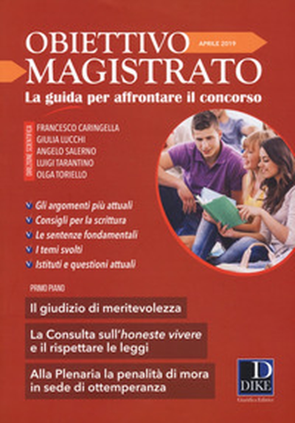 Obiettivo magistrato. La guida per affrontare il concorso - Vol. 4 - Librerie.coop Obiettivo magistrato. La guida per affrontare il concorso - Vol. 4 - Librerie.coop