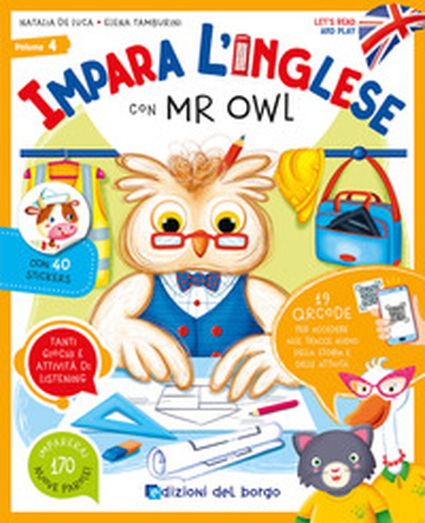 Impara l'inglese con Mr Owl. Let's read and play - Vol. 4 - Librerie.coop Impara l'inglese con Mr Owl. Let's read and play - Vol. 4 - Librerie.coop