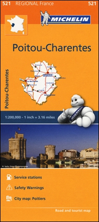 Poitou-Charentes 1:200.000 - Librerie.coop