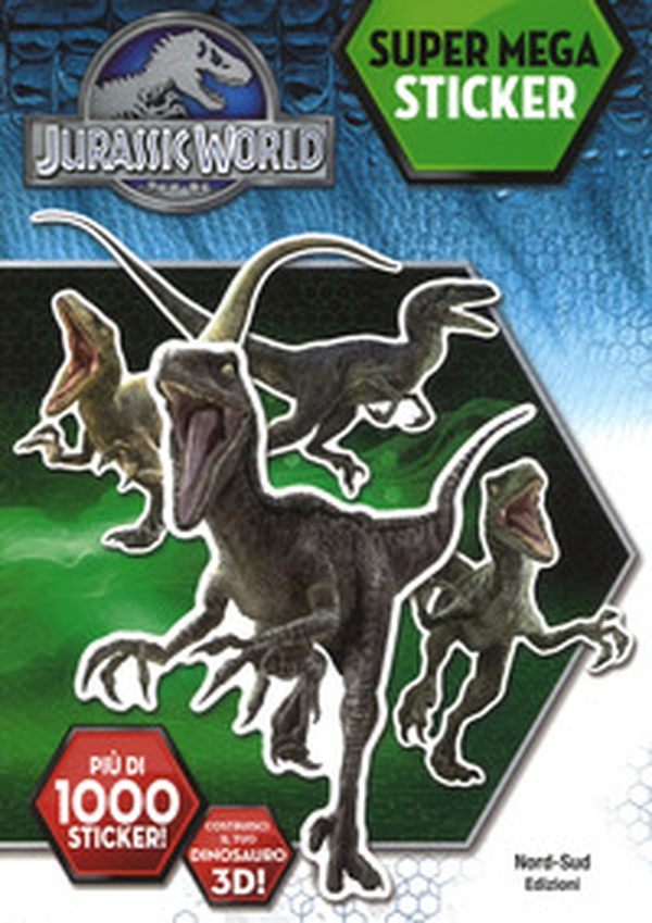 Super mega sticker. Jurassic world, il regno perduto. Con adesivi - Librerie.coop Super mega sticker. Jurassic world, il regno perduto. Con adesivi - Librerie.coop