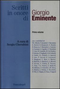 Scritti in onore di Giorgio Eminente - Librerie.coop