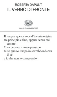 Il verbo di fronte - Librerie.coop Il verbo di fronte - Librerie.coop