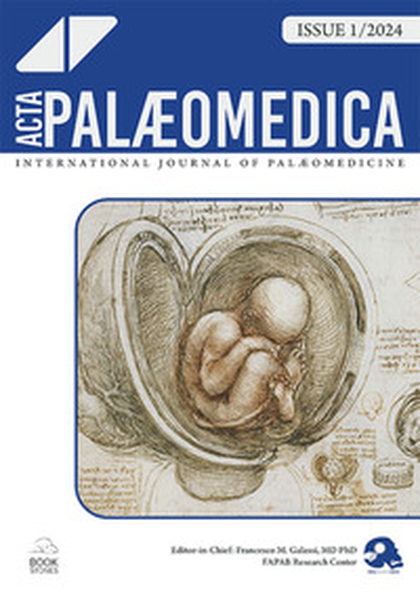 Acta Palaeomedica. International Journal of Palaeomedicine - Vol. 3 - Librerie.coop Acta Palaeomedica. International Journal of Palaeomedicine - Vol. 3 - Librerie.coop