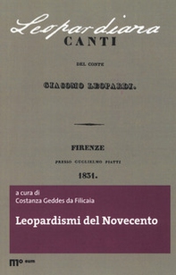 Leopardismi del Novecento - Librerie.coop
