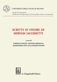 Scritti in onore di Miryam Iacometti - e-Book - Librerie.coop