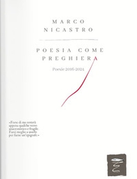 Poesia come preghiera. Poesie 2016-2024 - Librerie.coop