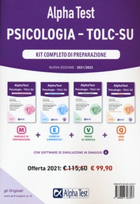 Alpha Test. Psicologia. TOLC-SU. Kit completo di preparazione - Librerie.coop Alpha Test. Psicologia. TOLC-SU. Kit completo di preparazione - Librerie.coop
