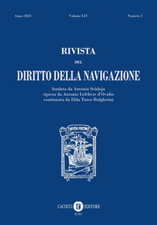 Rivista del diritto della navigazione - Vol. 2 - Librerie.coop