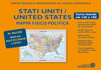 Stati Uniti d'America. Carta murale - Librerie.coop